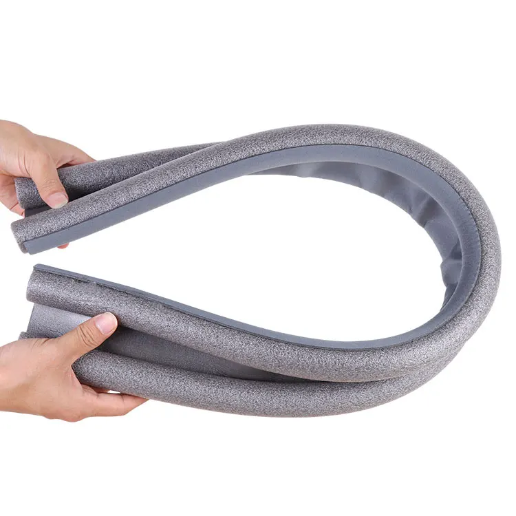 Door Seal Draught Draft Guard Sound-Proof Reduce Noise Energy Saving Weather Stripping Under Door Twin Draft Stopper Floor Mount