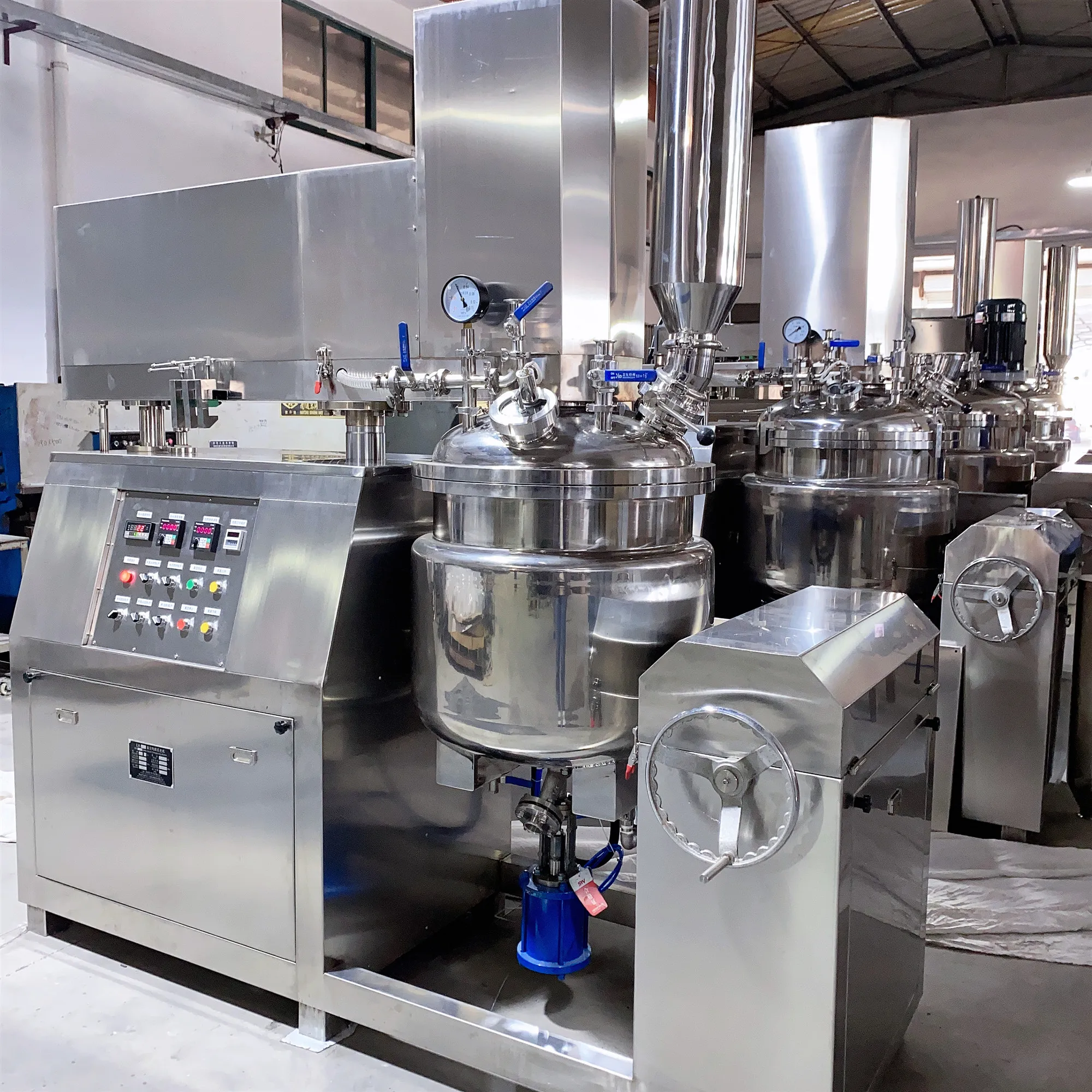 vacuum homogenizer mixer machine