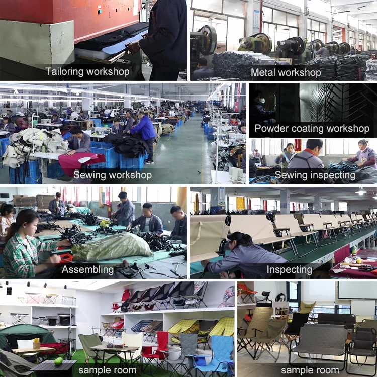 wholesales custom top quality aluminum fishing beach outdoor foldable camping chair