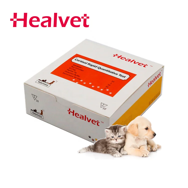 Canine Hormones Diagnostic Kit Addison Syndrome Small Animal Cushings Syndrome Reagent Pet Vet Cortisol Test Strips