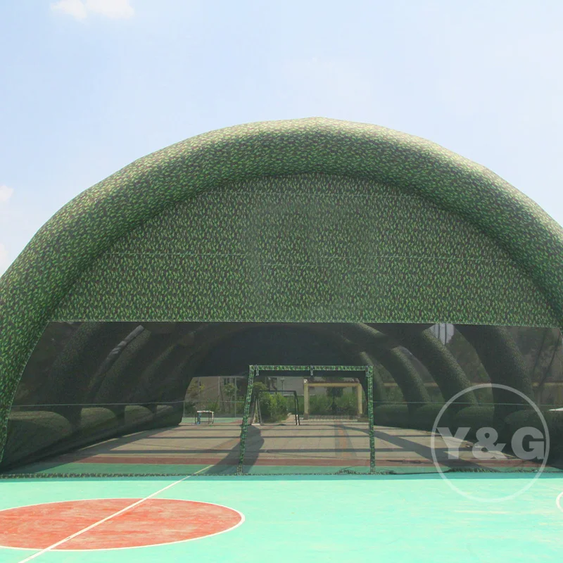 Y&G Inflatable Motorcycle Tent Cover| 2 Years Warranty Inflatable Car Awning Tent| Free Design, TUV,Inflatable Tennis Court Tent