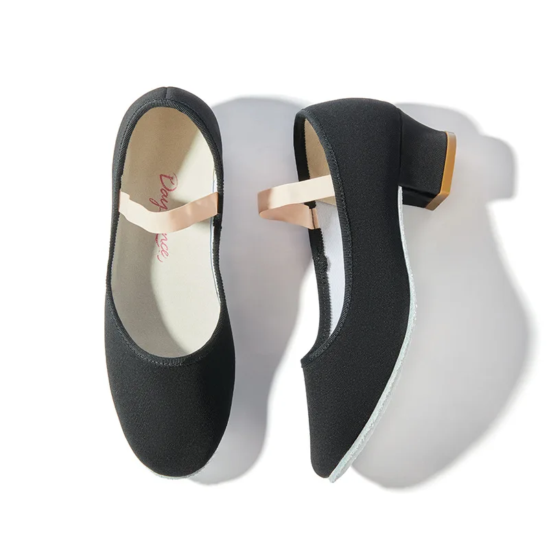 Woman Training Dancing Shoes High Heel Ballet Shoes Women Girls Character Dance Shoes