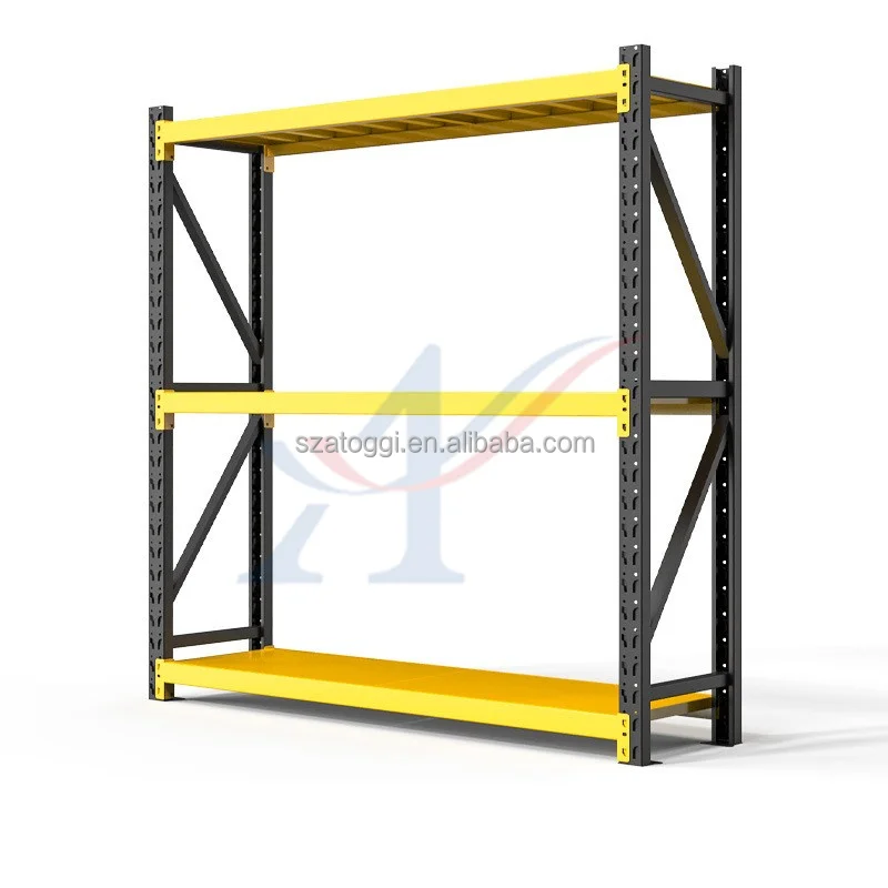 Customized  medium duty  warehouse storage rack shelf display
