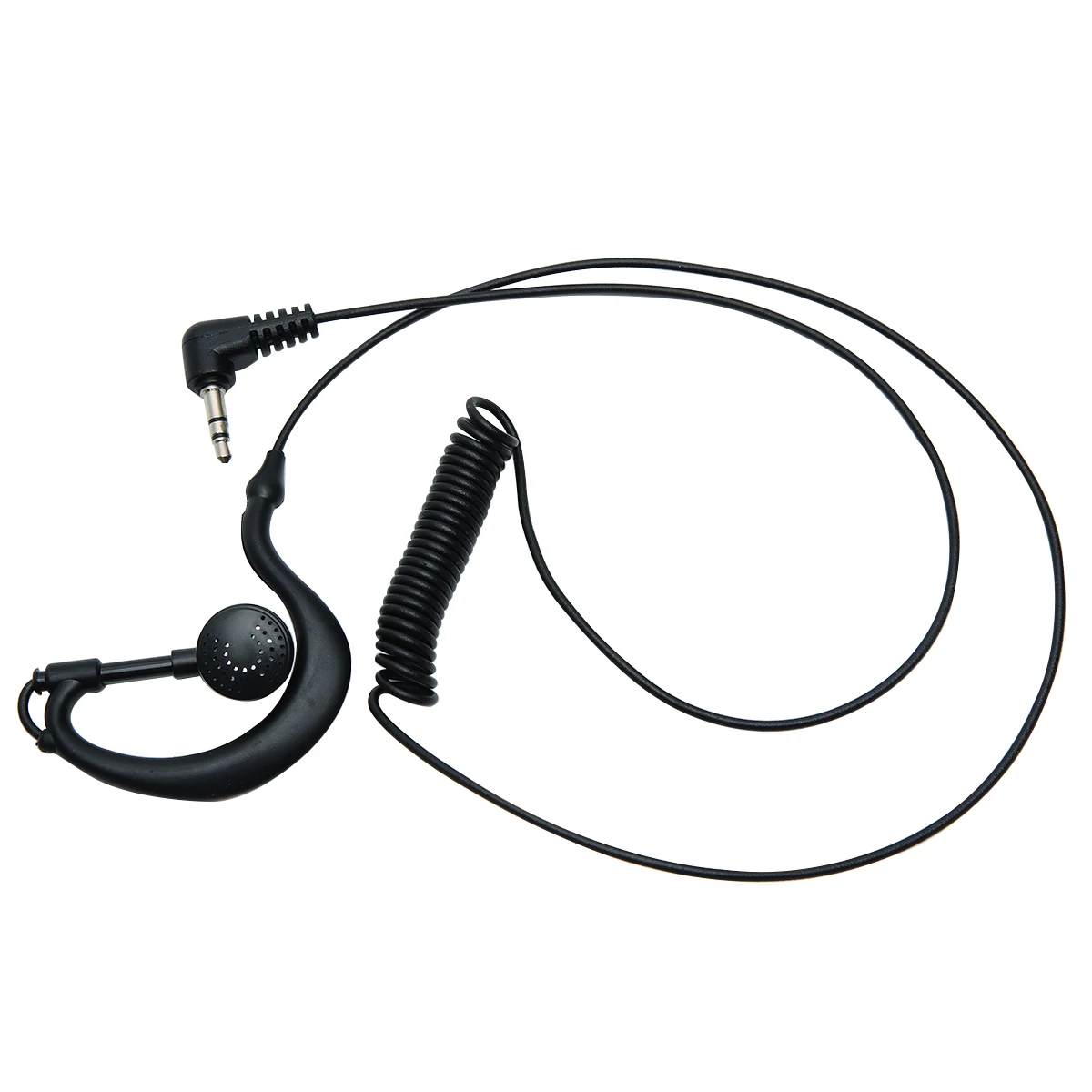 ABBREE Walkie Talkie Earpiece 1Pin 3.5 mm Jack Universal Headset Mic for Baofeng Yaesu Radio KMC-45 KMC-25 Two Way Radio