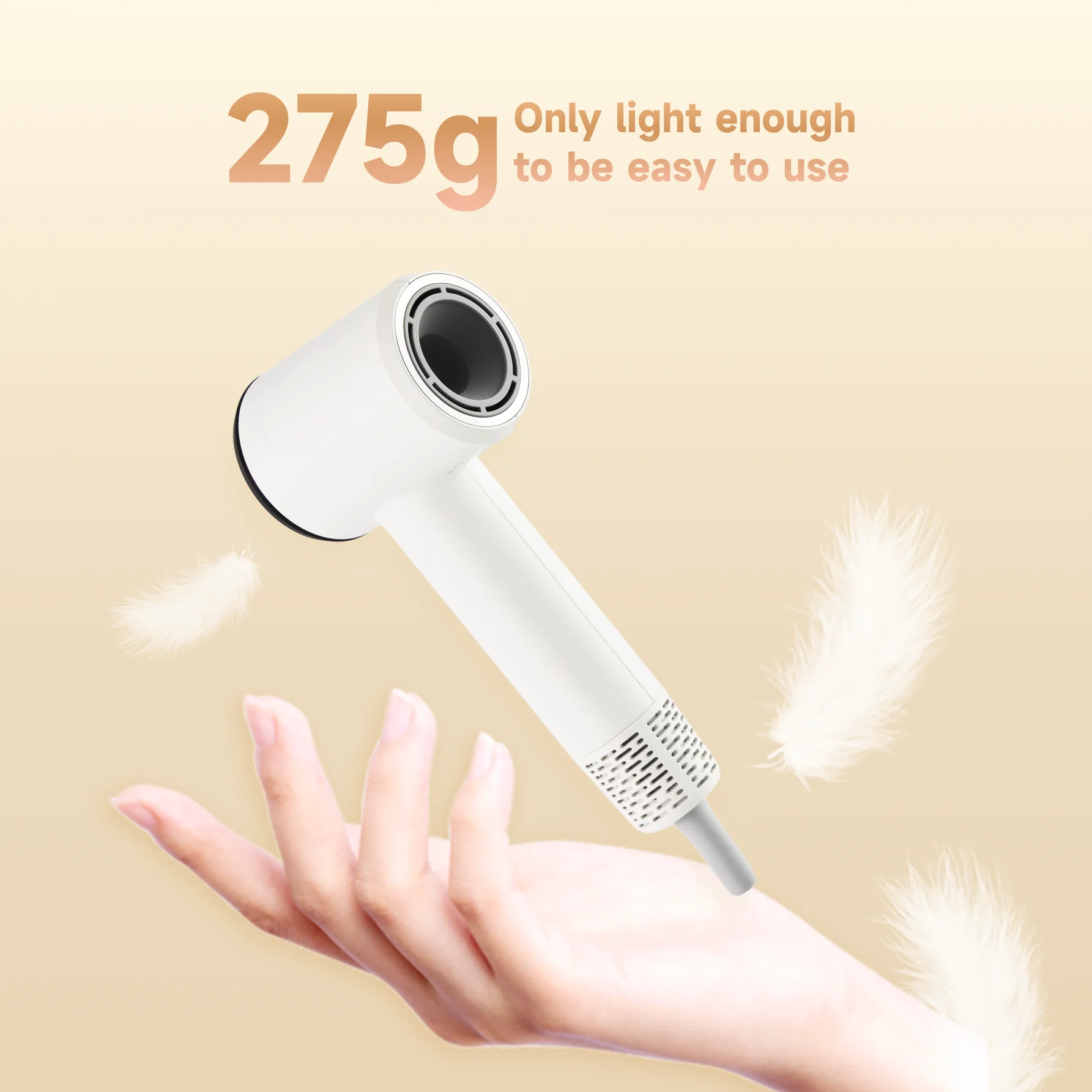 Portable Super Brushless Travel Electric Mini professional High Speed Hair Dryer