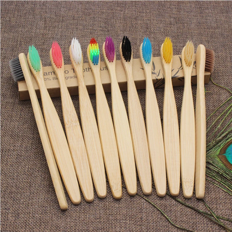 Vietnamese bamboo toothbrush veitnam made