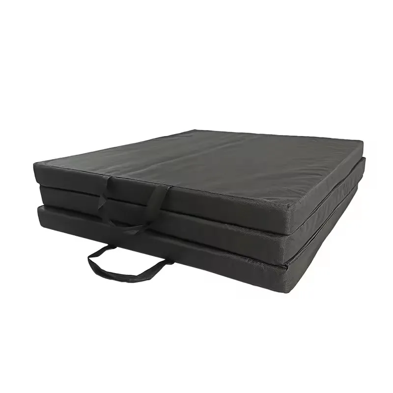 2' Thick tri fold mat folding panel mats gymnastics foldable mat for exercise