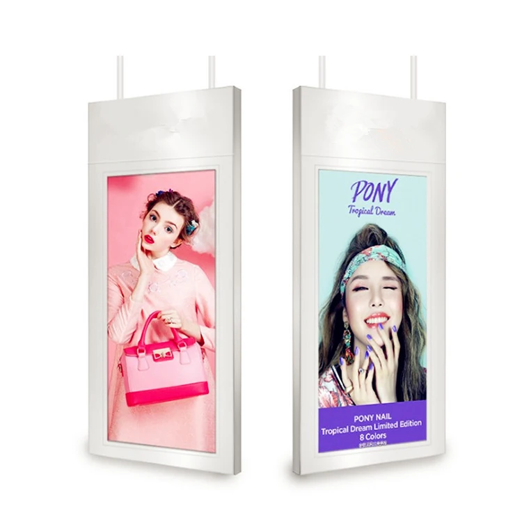 Dual Sided Digital Signage High Brightness Integrated Double Sided window advertising display screen