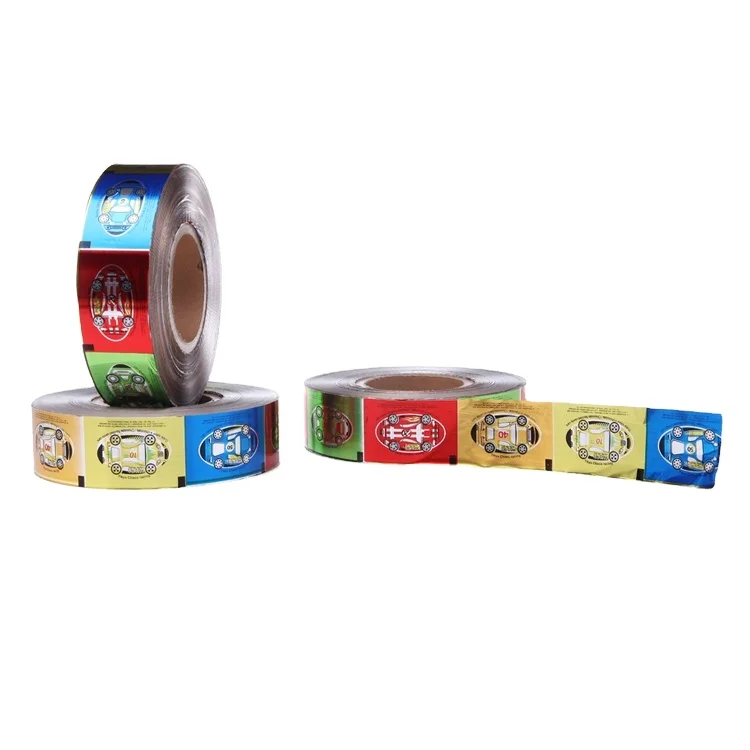 colored chocolate pack aluminum foil paper producer