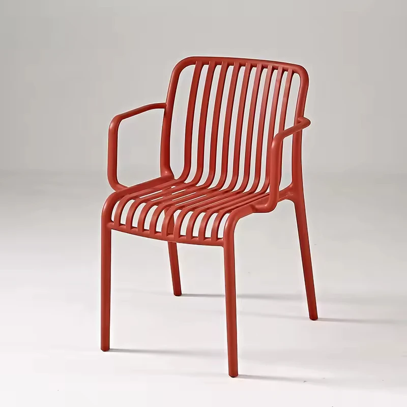 High quality stacked Garden outdoor chair courtyard outdoor balcony garden metal iron chairs garden chairs