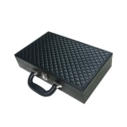 Large Luxury Sunglasses Case Set With Mirror Multi-Slot Eyeglass Sunglass Case Organizer Eyewear Tray