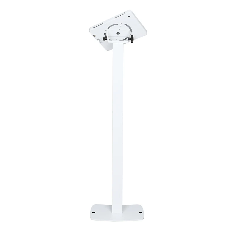 adjustable aluminum tablet floor stand holder 360 degree rotating handfree anti thief for ipad tablet pc floor stand holder
