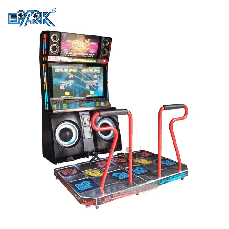Indoor Amusement Game Center Dance Dance Revolution Music Equipment For 2 Player