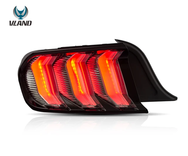 VLAND Factory Wholesales Full Led Taillight 6th Gen 2015-2019 Mustang Light