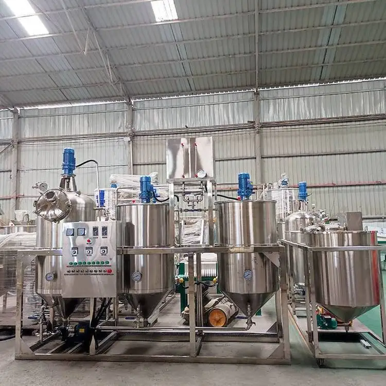 gold gravity refining machinery sunflower oil double refine processing machine palm kernel oil refining machine
