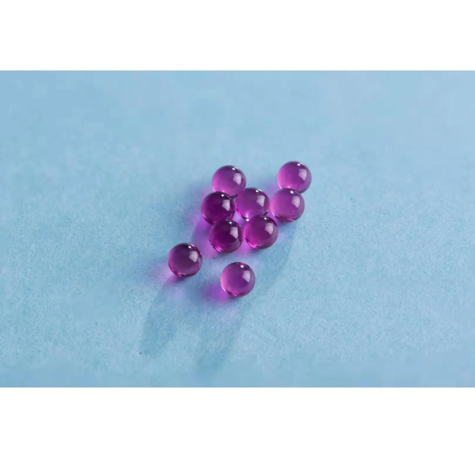 Precision Round Ruby Red Balls Synthetic Corundum Ruby Spheses 2mm Ruby Ball