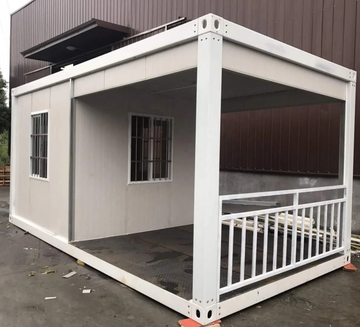 
portable easy assembled mobile modular container guard house 