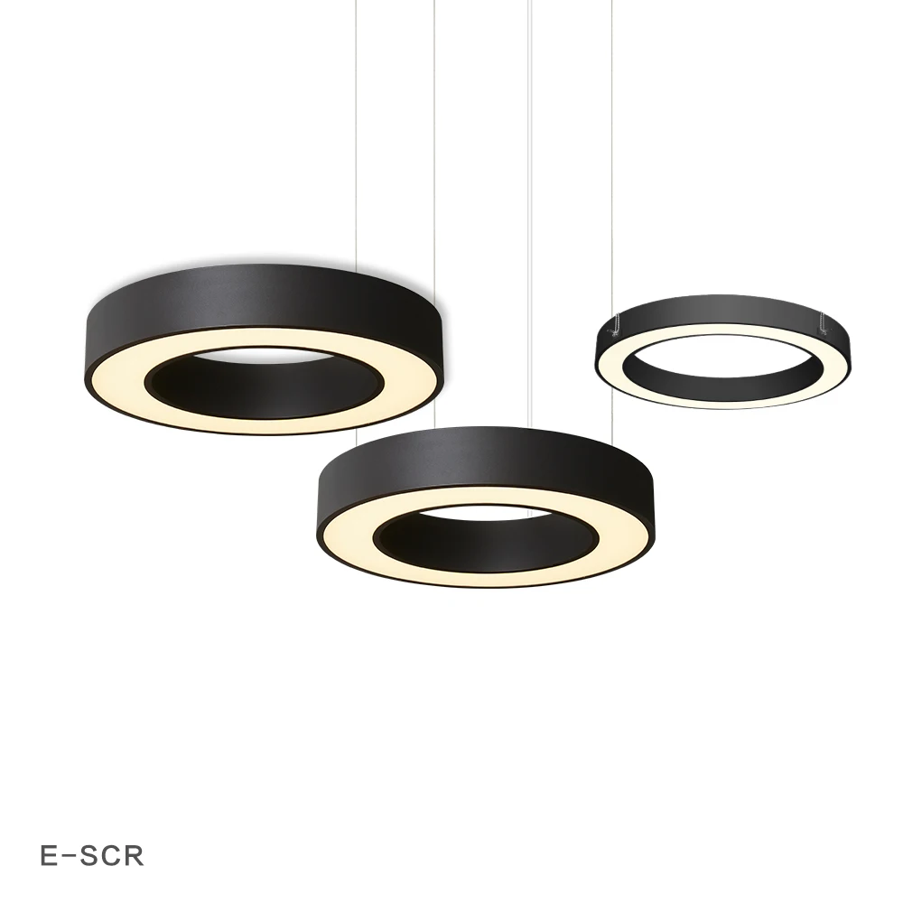 ECOJAS ETL Certification Round ceiling Indoor Decorative 30W40W50W60W72W92W office light led Library