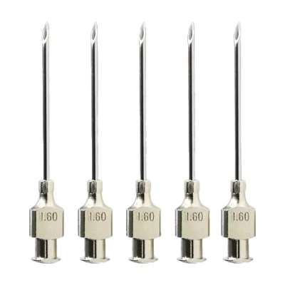 Poultry Animal Injection Needle Reusable Metal Vaccination Veterinary Stainless Steel Syringes Needles