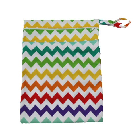 30cm x 40cm Best Waterproof Wet Dry Bags for Baby Cloth Diapers Washable Travel Wetbag