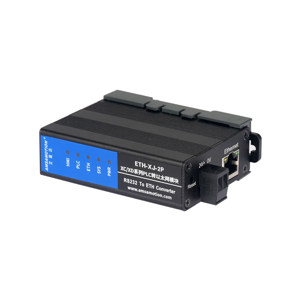 ETH-XJ-2P Ethernet Module RS232 To ETH Converter for XINJE XC/XD/XL PLC Serial Port Transfer Module 6TCP 6UDP