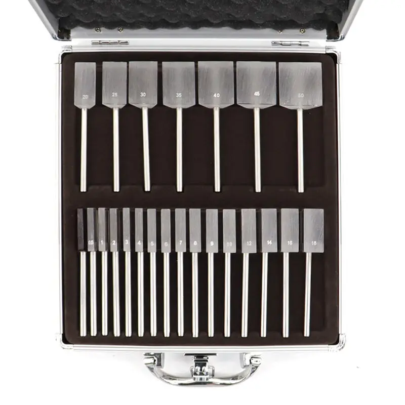 HLS22 Ophthalmic Optical Optometry Glass K9 Loose Prism Bars Stainless Steel Handle Kit Set High Quality