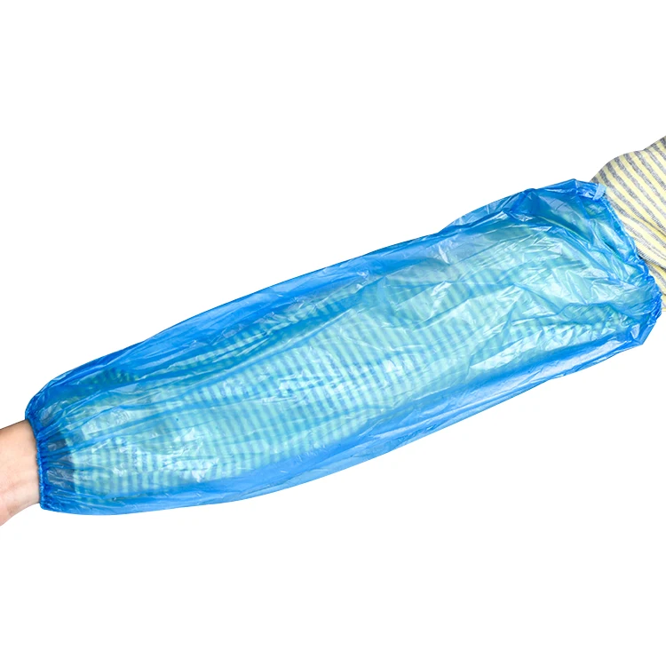 
Cpe Sleeve Covers Waterproof Disposable Plastic Oversleeve PE CPE Sleeve Covers For Food Industry 
