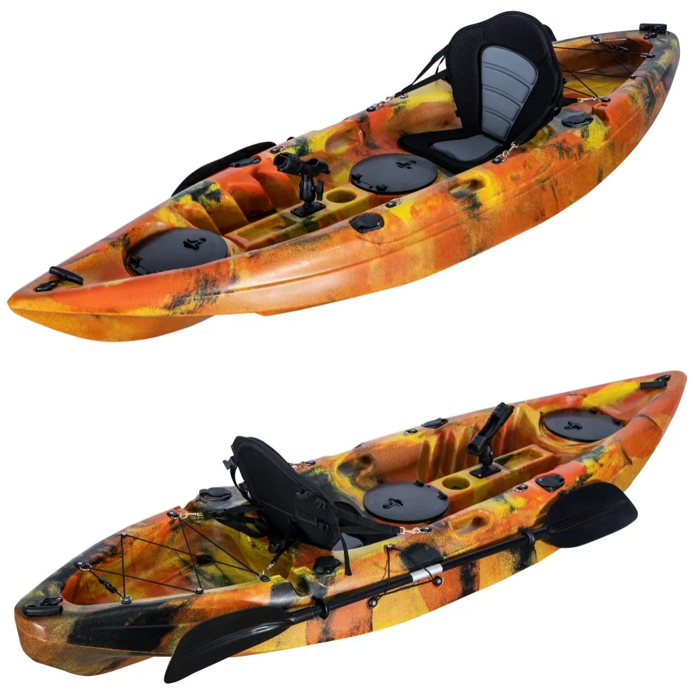 9FT lightweight Rowing Boats Fishing Kayak Wholesale With Good Stability