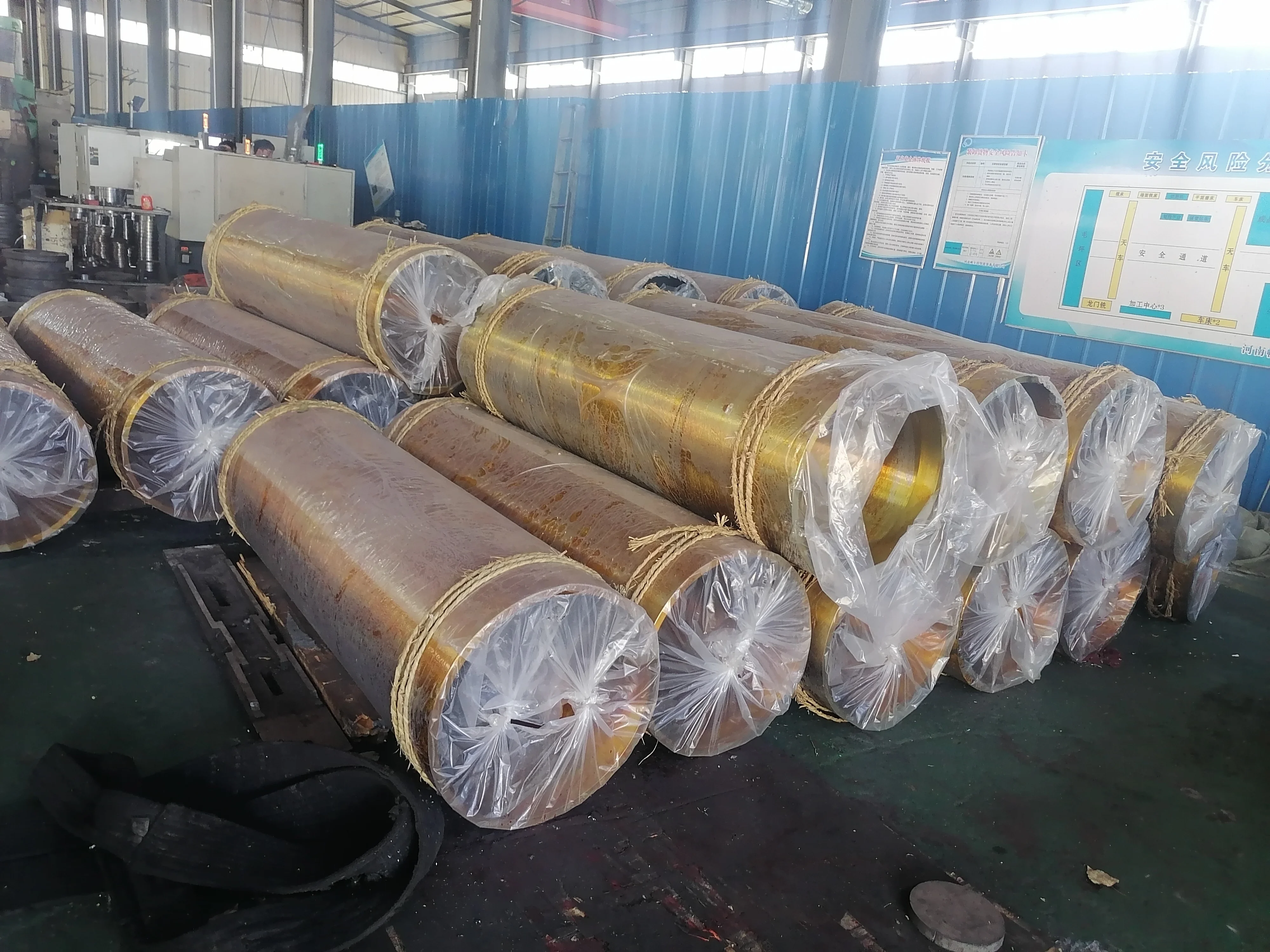 Customized centrifugal rolling mill casting Steel spools steel sleeve