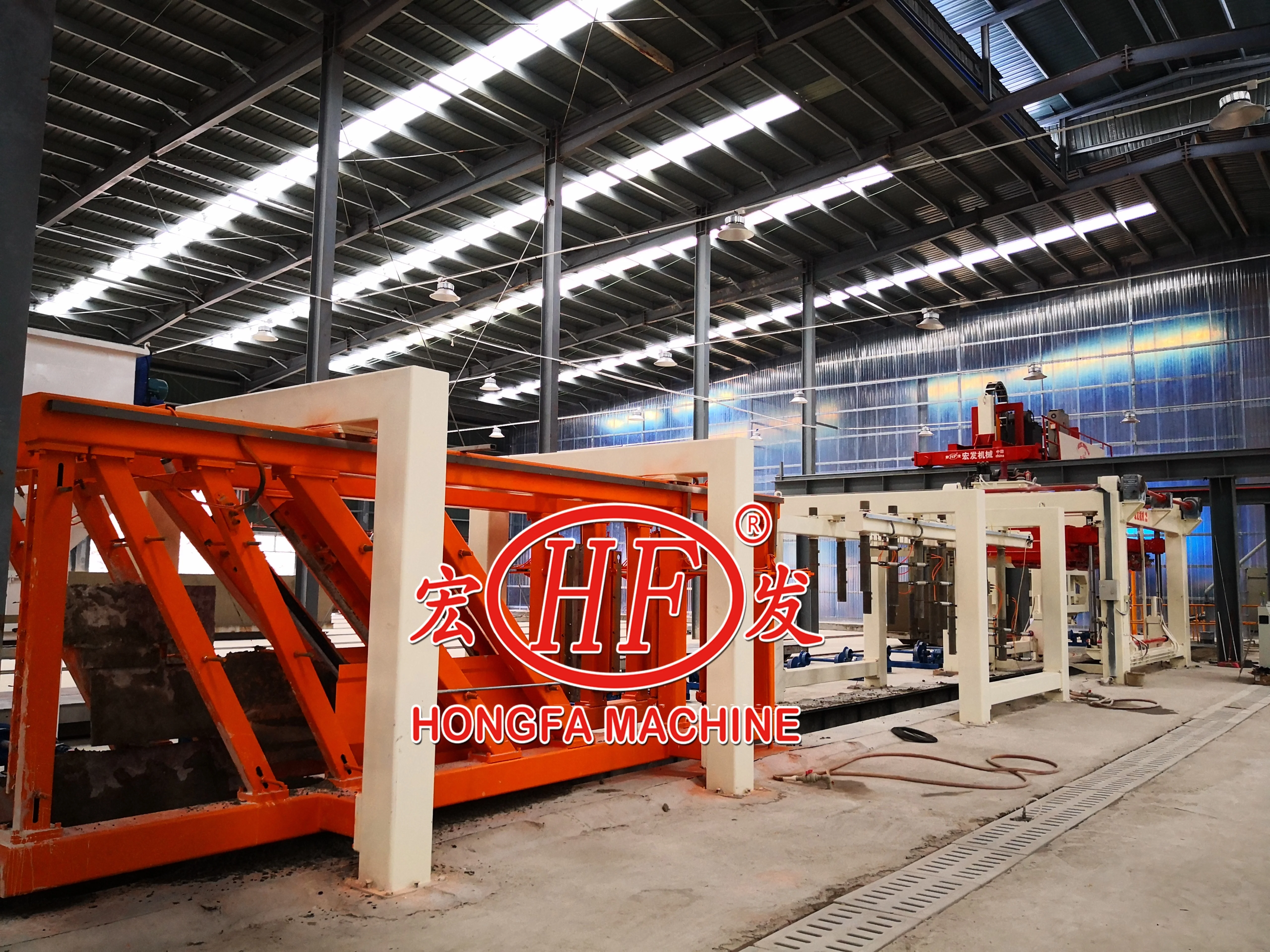 Hf автоклавное газобетонное оборудование для производства блоков Aac