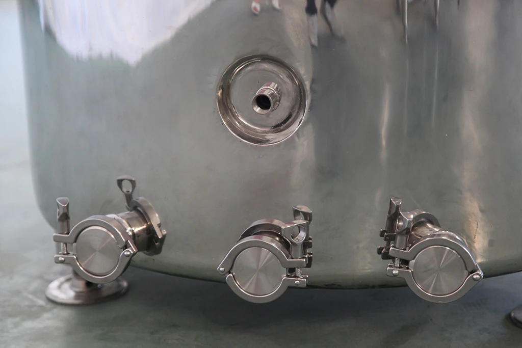 SS304 150L jacket bolier with still column agitator included