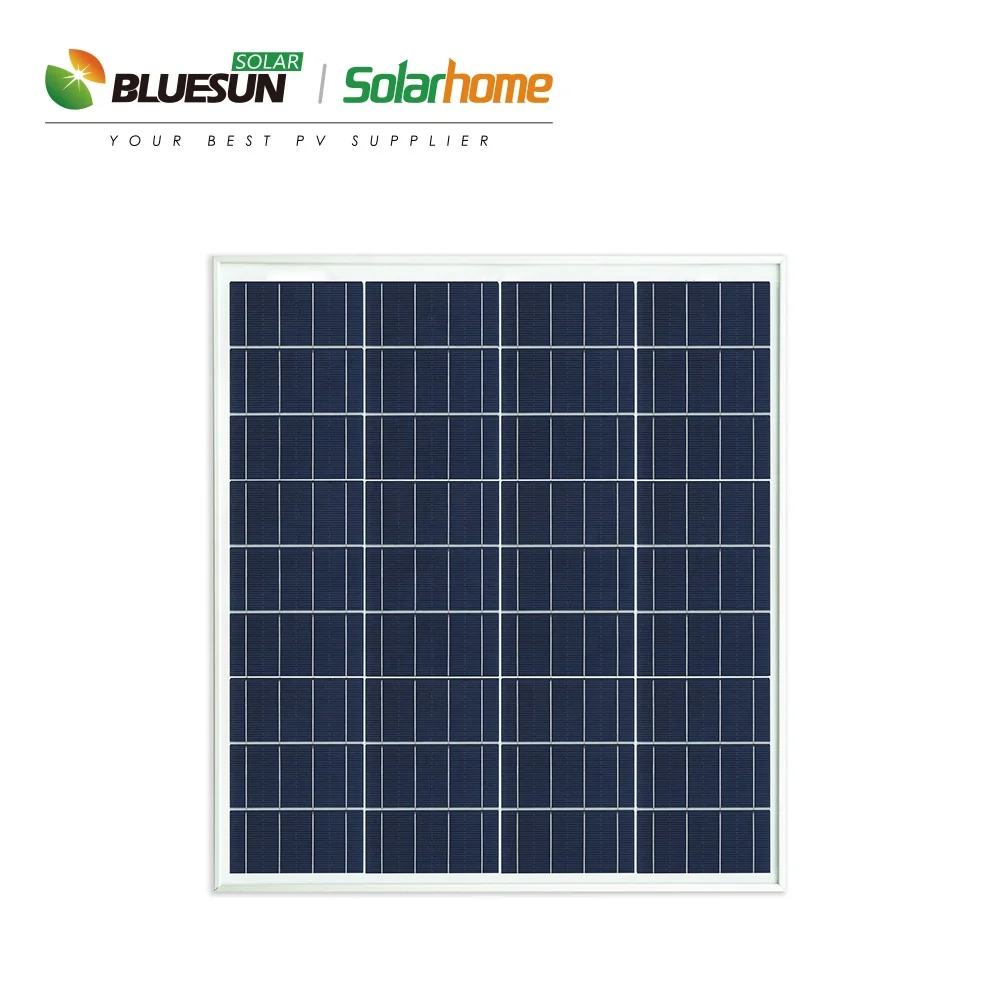 Bluesun 80 watt photovoltaic solar panel 80 w poly solar module 75w