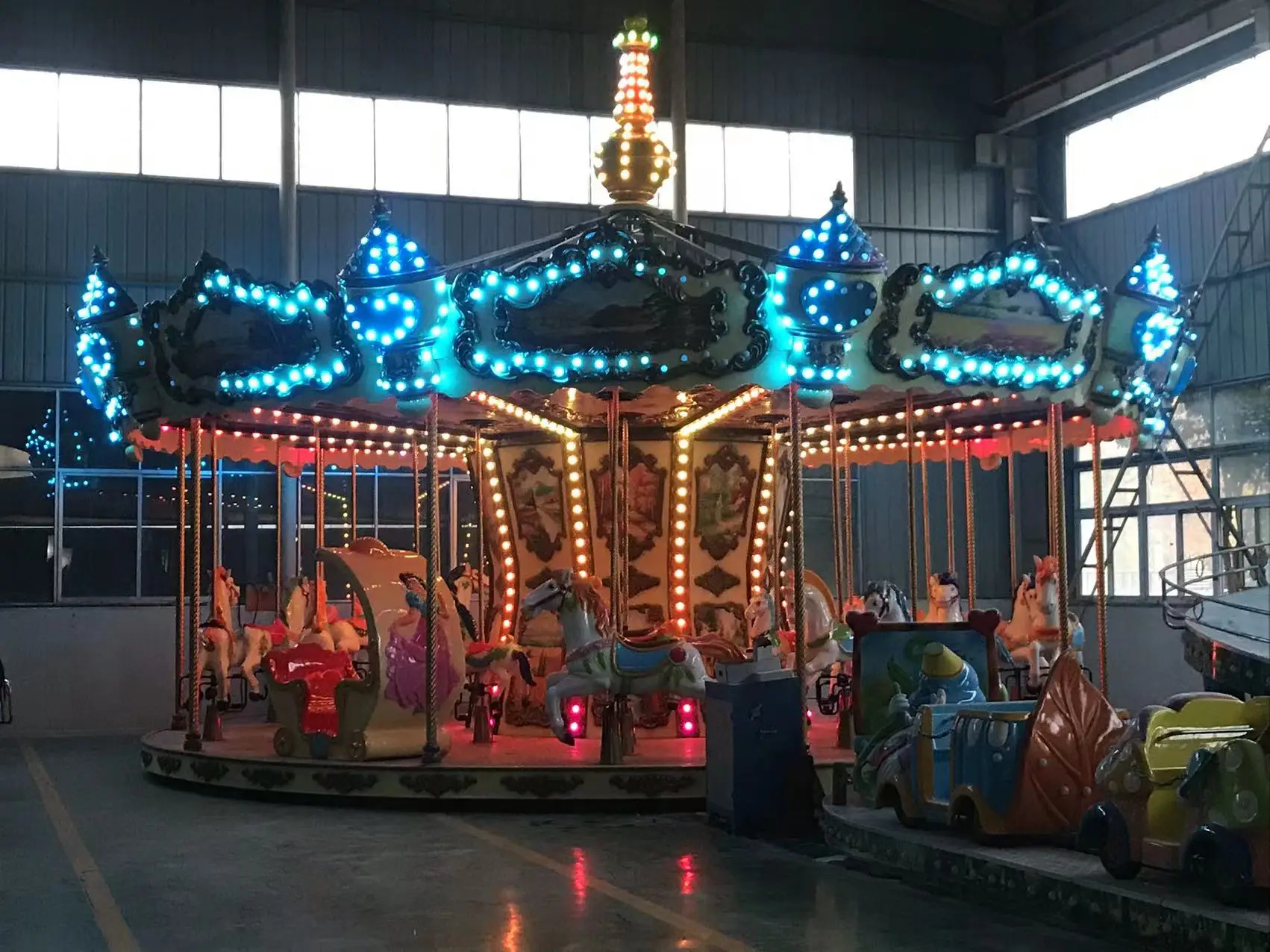 new design full size carousel horse kids carousel for sale rides for luna park