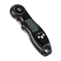 Digital Meat Thermometers for Cooking - Waterproof Instant Read Food Thermometer for Meat, Deep Frying, Baking, Outdoor Cooking,