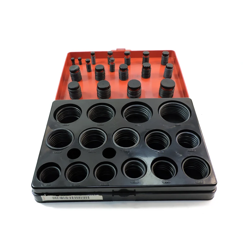 O-ring Rubber Silicone Oring Seal Gasket NBR VMQ FKM Sealing O Ring Box Fkm Metric