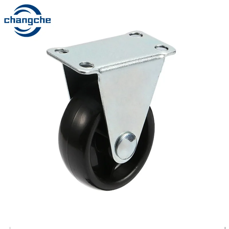 Фиксированные колесные диски из полиуретана и углеродистой стали