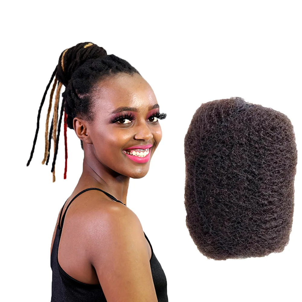 Company Direct Sales  Afro Kinky Hair Bulk 100% Virgin Human Hair For Dreadlocks Extensions
