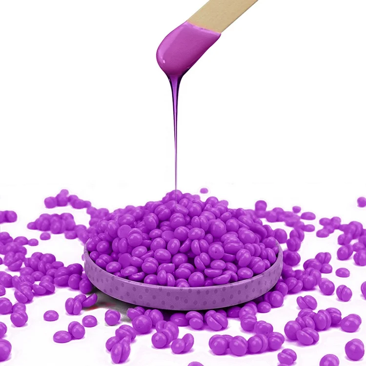 Восстанавливающий воск для удаления волос депиляция твердый фиолетовый 9