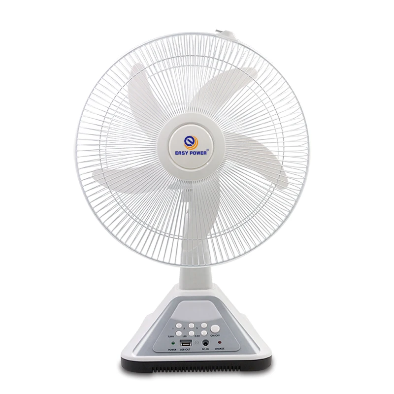 Portable solar fan 16-inch rechargeable fan Multifunctional fan