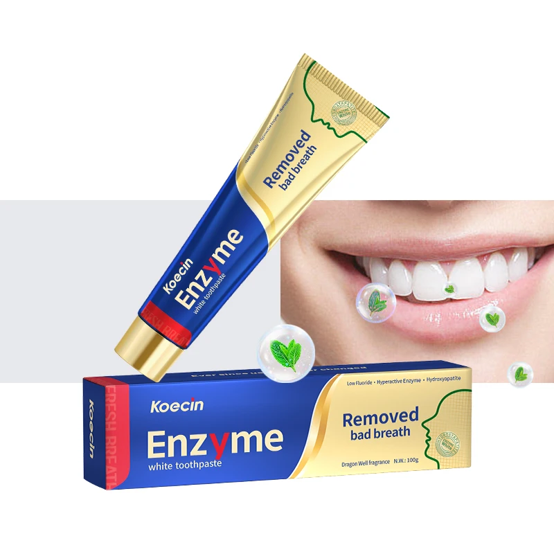 Private label probiotic teeth whitening toothpaste activated coconut charcoal toothpaste