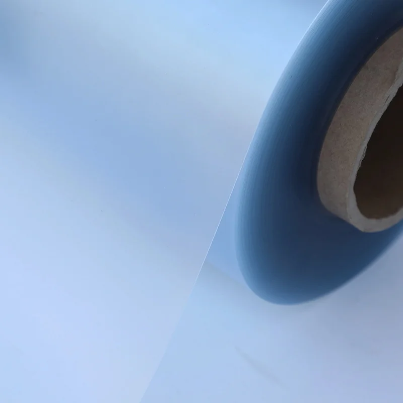 Window frosted glass sticker white black matte chrome ice blue color translucent pvc protective film type for furniture