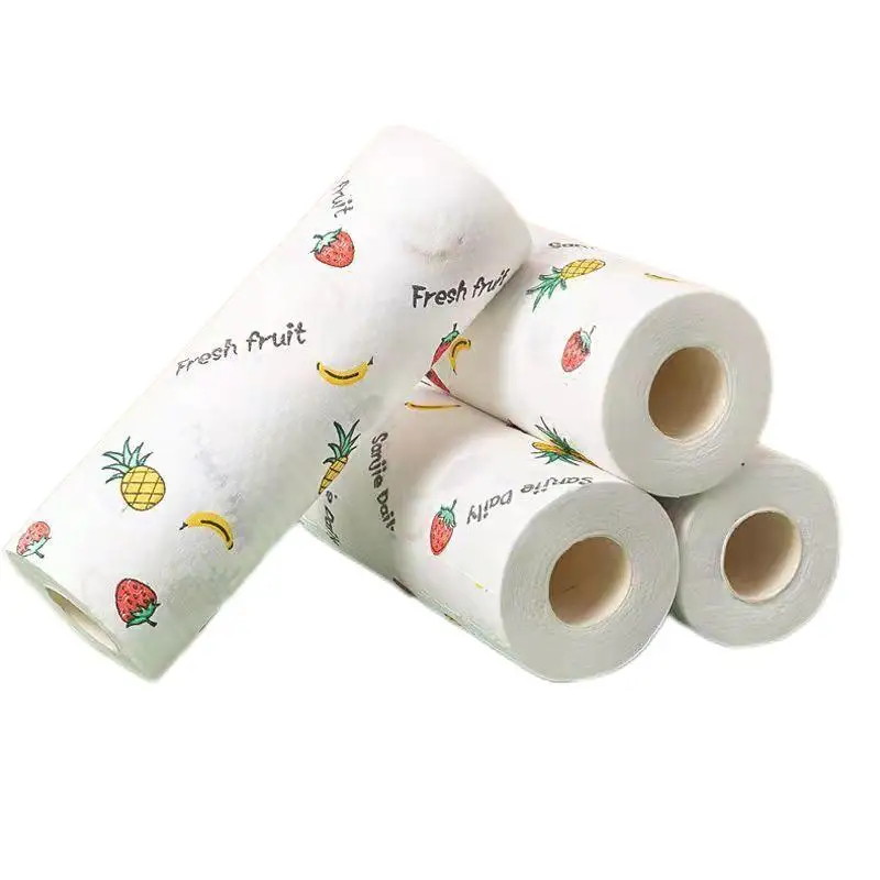 Фабричная цена, Бамбуковая ткань, одноразовая ткань, полотенце, экологически чистая ткань для очистки