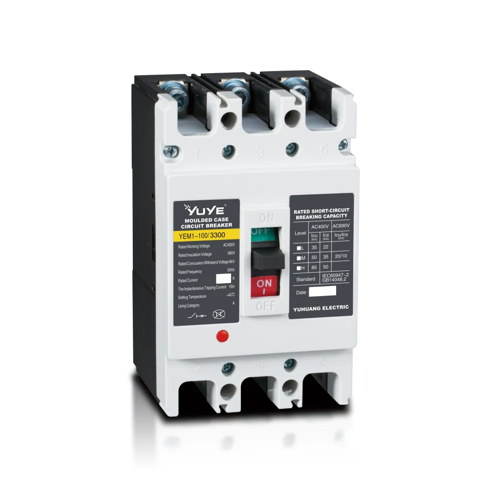 Автоматический выключатель YEM1 MCCB, воздушный 3-фазный, AC400V 125A 50/60 Гц, Шнайдер для генератора
