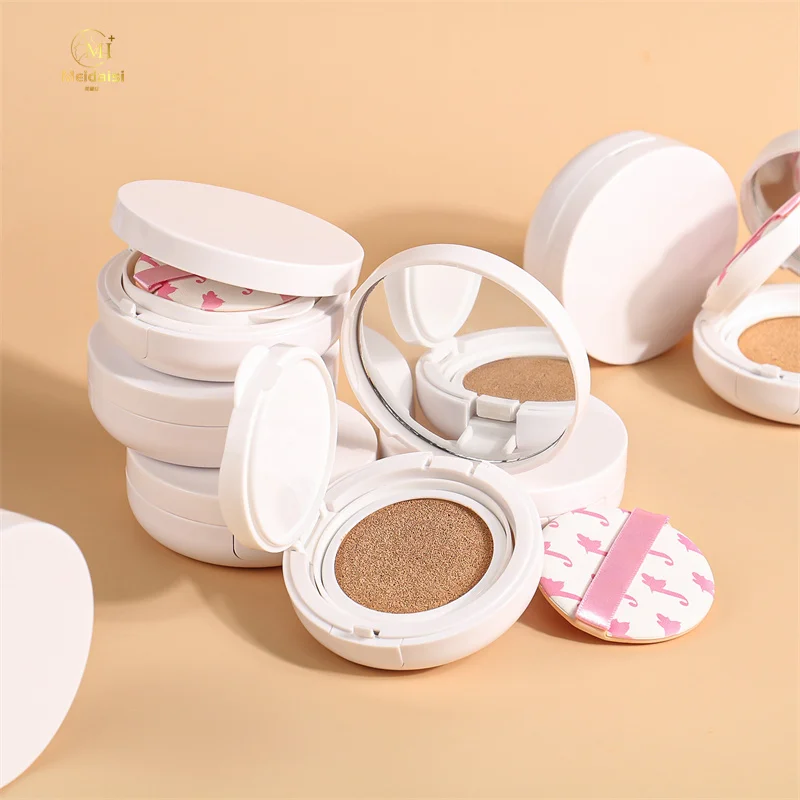 Oem Custom Private Label Vegan Cruelty Free Waterproof Cushion Foundation Makeup BB Cream SPF50+ Air Cushion Foundation