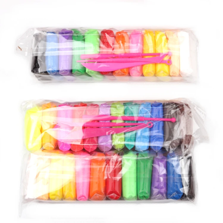 Specializing in the production of high quality 12 colors DIY air-dried ultralight clay