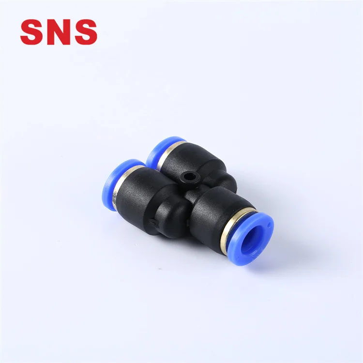 Manufacturer Pe Pu Pv Pe Pm Plastic Push To Connect Fitting Pneumatic