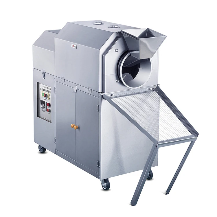 National Food Hygiene Standards Full Automatic Commercial Chestnut Roasting Machine/Sunflower Seed/Peanut Roaster Machine