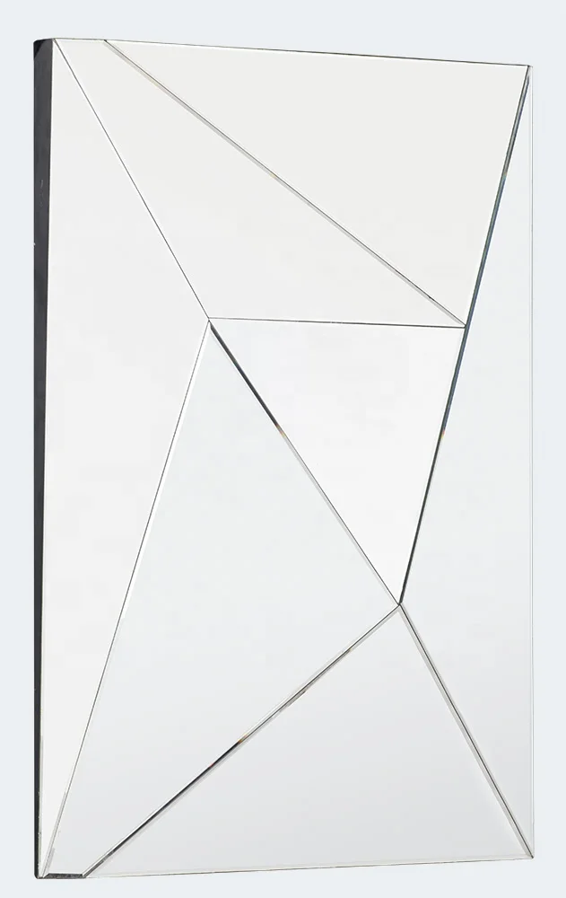 Modern Hot selling Unique Hand Painted Mirrored Furniture Clear mirror console table bar table