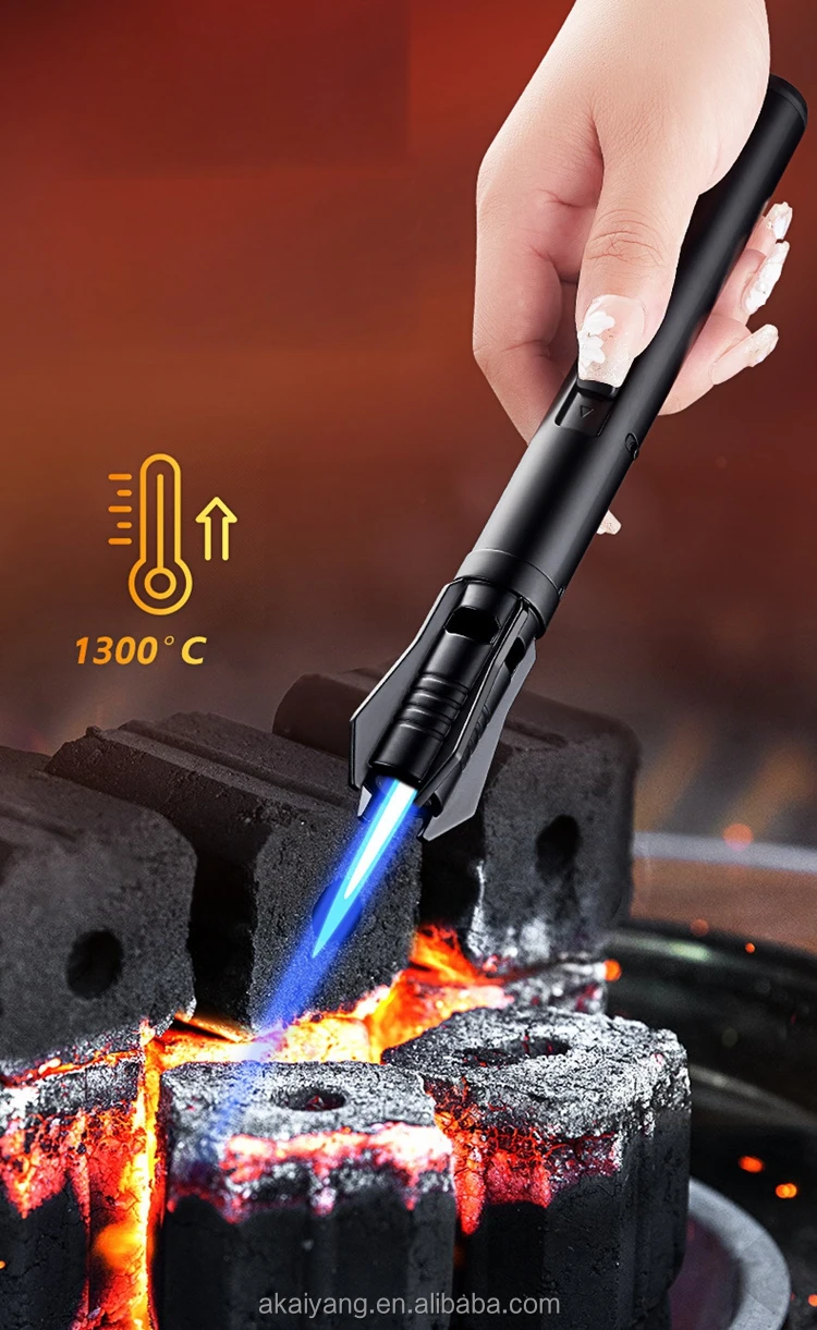  Mini Pen-Style Refillable Butane Torch Lighter for BBQ and Outdoor Use.jpg