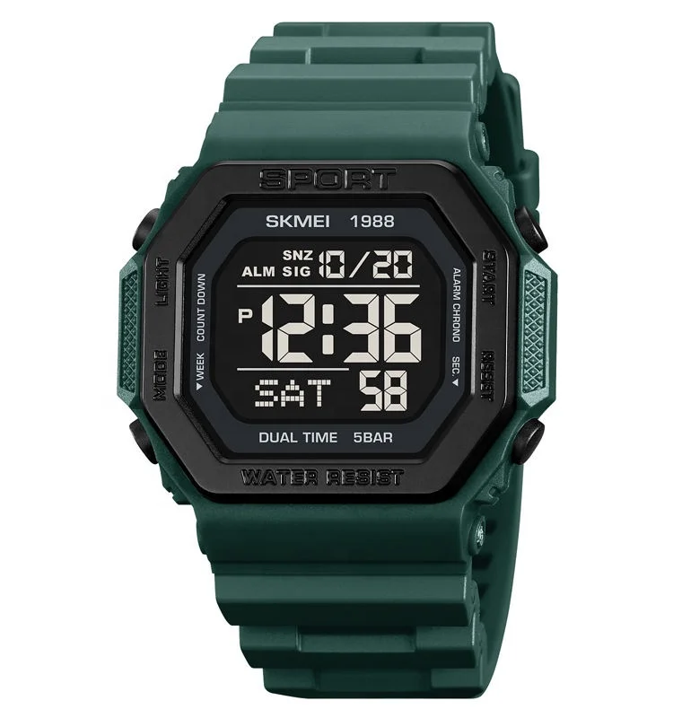 Relojes Hombre SKmei 1988 men digital watch sport watch for men 50m waterproof custom watches factory wholesale
